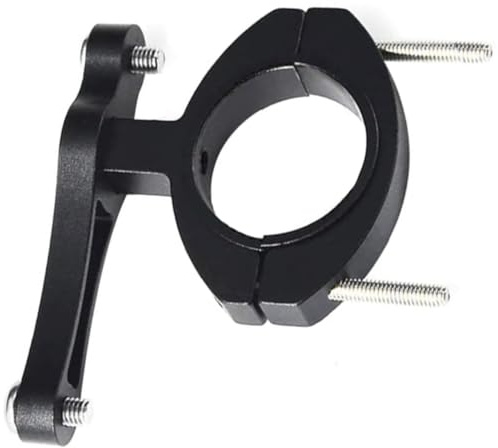 KICHOUSE Bike Bottle Cage Adapter Mount with Dual Screws Stable and Install Bottle Cage Saddle Clamp for Motorcycle Bumper Bike Seatpost Lightweight and Compact Design