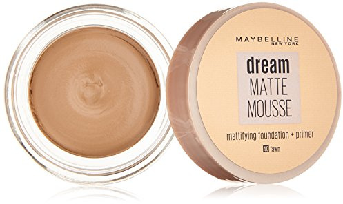 Maybelline Dream Matte Mousse Foundation - 18 ml, 40 Fawn (Packaging May Vary)