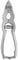 Vitry Pince Podologue Professionnelle 16.5 cm Inox
