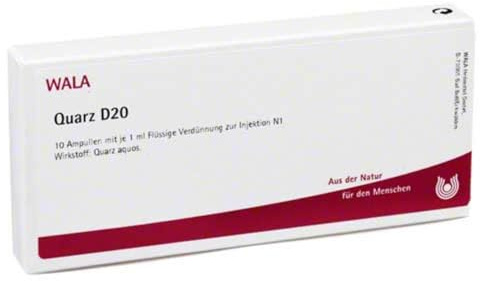 QUARZ D 20 Ampullen 10X1 ml