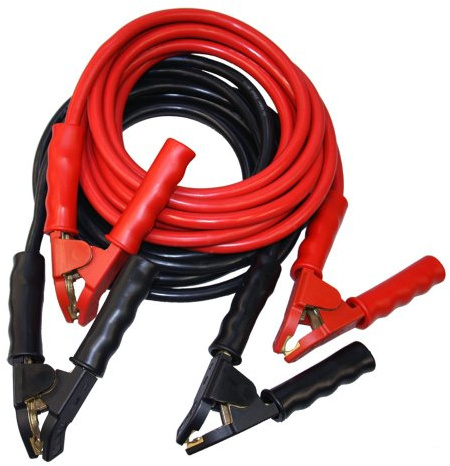 SET® SK550-WZ Starthilfekabel 50 mm² Kupfer 5.00 m mit abgewinkelten Messing-Zangen, ohne Schutzschaltung