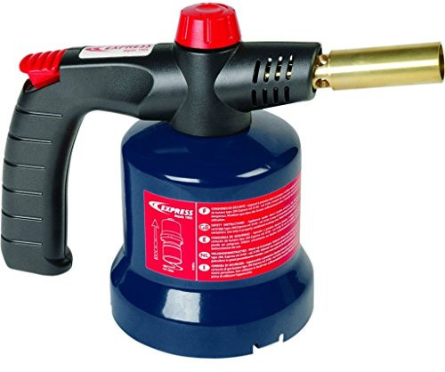 Express Lampe à souder piezo métallique Bleu