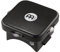 Meinl Percussion Knee Pad Snare Tap - Cajon Add-On/Cajon Zubehör mit Schellen zur Befestigung am Knie - Stahl-Schellen, Siam-Eiche, Schwarz (KP-JT-BK)