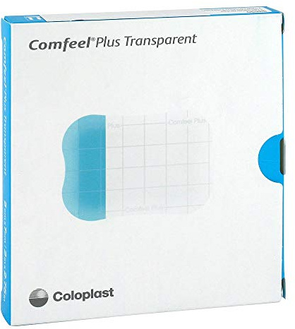 COMFEEL Plus transparenter Wundverb.5x7 cm 3530 10 St