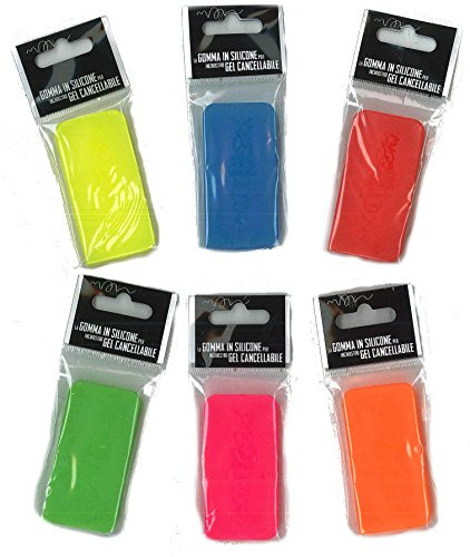 Osama Radiergummi aus Silikon für wärmeempfindliche Tinte, radierbar, verschiedene Farben