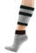 TippTexx 24 Herren Trachtenstrümpfe Loferl 2tlg Wadenwärmer + Socken (Grau/Grün, 39/42)
