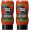 Hunter & Gather Unsweetened Ketchup Sauce | 2 x 350g Classic Ketchup Keto, Paleo, Low Carb & Vegan Friendly | Free from Added Sugar & Sweeteners