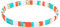 KELITCH Bracelet En Perles De Tila Miyuki Bracelets Coloré Élastiques Bracelets D'amitié Femmes Cadeau D'anniversaire(2G)