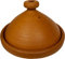 Marocain authentique Poterie à la main tajine Naturel 33 cm - sans vitrage et sans plomb