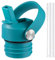 RRegeny Strohhalmdeckel für Hydro Flask Standard Mund, Deckel mit Trinkhalmen passend für Standard Mouth Hydroflask, Sport Cap Wasserflasche Zubehör Top Ersatz Strohhalm Deckel