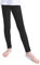 KEREDA Mädchen Leggings Kinder Sporthose Teenager Sport Hosen Lang Baumwolle Schwarz 134-140