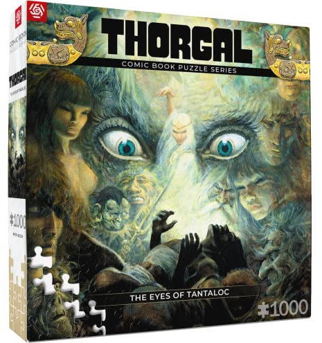 Good Loot Comic Book Puzzle Series Thorgal The Eyes of Tanatloc Puzzles Spielepuzzles für Jugendliche und Erwachsene Freizeitideen Inspiriert Durch EIN Comicstrip 1000 Teile | 68 x 48 cm
