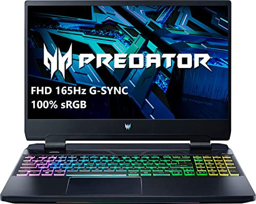 Acer Predator Helios 300 Gaming Laptop, 15.6 inch FHD IPS 165Hz Display,14 Core Intel Core i7-12700H, NVIDIA GeForce RTX 3060, 32GB DDR5 RAM, 1TB SSD, Windows 11 Home