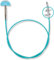 KnitPro Swivel 360° Inter. Cable for 80cm Needle - 3pcs, Blue
