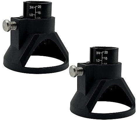 Ebrmeiwo 2 Pcs 565 Multi-Material Cutting Kits, Cutting Guide Attachment Kit for Rotary Tool, 3/4 Inches Deep