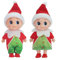 POPOYU Weihnachtselfen Figuren Mini Elfen, Christmas Elf Puppe Weihnachtselfen Weihnachten Kleine Geschenke Puppe Spielzeug für Mädchen Jungen Geschenk,Little Elf Puppe Spielzeug für Jungen Mädchen