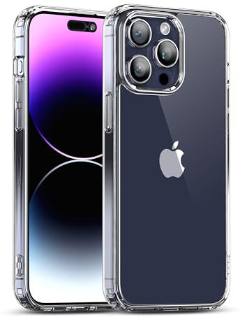 IAIYOXI for iPhone 11 Phone Case Clear, Shockproof Thin Crystal Clear Cover, Transparent Non-Yellowing and Bumpers Slim Anti-Scratch Protective for iPhone 11, 6.1 inch