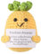 PEUTIER Positive Ananas-Puppe, Mini süße Positive Ananas Haltekarte ermutigen Geschenk Handgestrickt motivationsgeschenke für Freunde Familie Festival Party Dekor
