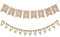 Girlande Candy Bar，Candy Bar Girlande Hochzeit，Wimpelkette Jute Hochzeit，Candy Bar ZubehöR，Geeignet für Hochzeiten, Geburtstagsfeiern,Tischdekoration, Fotodekorationen im Freien