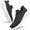 Giniros Zapatillas Slip On Running Hombre Zapatos Deporte Correr Jogging Caminar Bambas Deportivas Hombre Casual Gimnasio Fitness Gym Atlético Trekking Tenis Transpirables Sneakers, Gris Oscuro 40EU