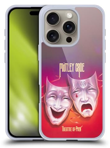 Head Case Designs Offizielle Motley Crue Theater of Pain Alben Gelhülle [Militärischer Schutzgrad] Kompatibel Mit Apple iPhone 16 Pro Und Kompatibel Mit MagSafe