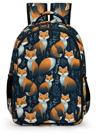 TPISLI Ranzen Mädchen 5 Klasse Fuchs Schulranzen Mädchen 4. Klasse Schulranzen Mädchen 1. Klasse Animal Fuchs Leichter Reise Outdoor Freizeit