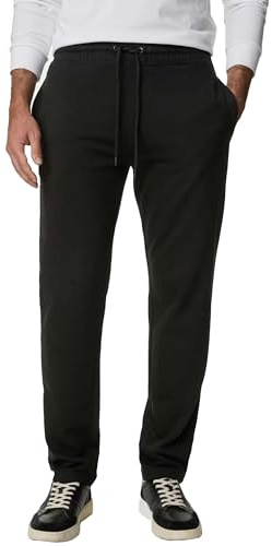 BRAND KRUZE Mens Joggers Casual Cotton Straight Leg Open Hem Regular Fit Jogging Trousers with Pockets