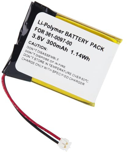 CHUNCAIL Akku Kompatibel für Garmin 361-00097-00 Li-Polymer 3.8V 300 mAh für Fenix 5, 6X Pro Solar, Vorläufer 935