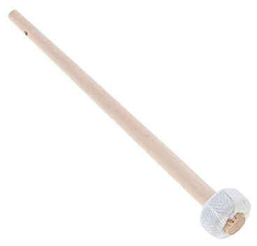 1 x kleiner Holz-Becken-Gong-Hammer