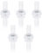 TPZORJX Clapet Anti-Retour en Plastique 5 pièces Clapet Anti-Retour unidirectionnel Transparent 6mm