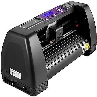 14-Zoll-Vinylschneidemaschine 375-mm-Plotterdrucker Signmaster Offline-Schneiden mit digitalem LCD-Display for Werbung für Anfänger zum Selbermachen