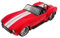 SYYANFEI Casting Car Modell 1:32 Für Ford Shelby Cobra Legierung Simulation Diecast Modell Auto Szene Ornament Spielzeug Geschenk Hobby Sammlung Display Spielzeugauto