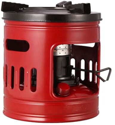 Estufa de campo de queroseno – Capacidad 1,5 l Llevar la estufa de cocción al aire libre para camping y supervivencia | Burner resistente al, hornillo de queroseno de viaje, estufa de spinatric