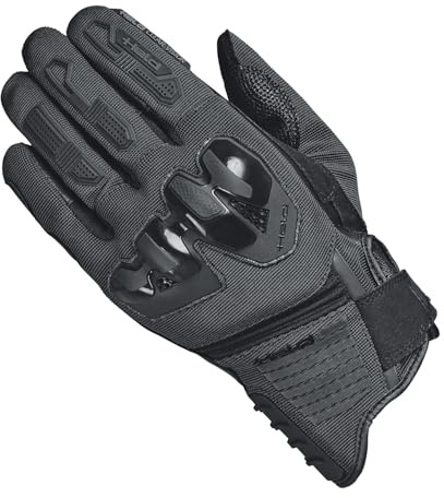 Held Sambia 2 Motorrad-Handschuh Herren Anthrazit 11 | Adventure Motorrad-Handschuhe – CE zertifiziert – Knöchelprotektor – Belüftetes Obermaterial