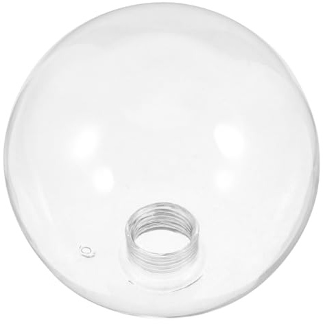 TEHAUX Glaslampenschirm Klar Lampenschirmabdeckung Für G9-Sockel Kugelform Ersatzglas Für Pendelleuchte Deckenlampe Und Tischlampe Modernes Lampenschirm Zubehör Für Innenbeleuchtung