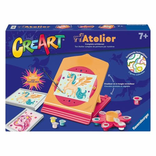 Ravensburger Malen nach Zahlen Atelier Malkasten Kreativset Kinder