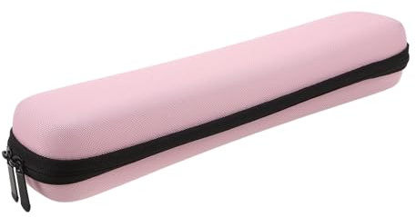Eva Flötenkoffer mit Griff, Weich Gepolstert für Schüler | Rosa, mit Reißverschluss, für Unterricht und Auftritt, Ordnet Zubehör, Passend für Flöte und Musikzubehör