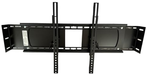 Fireplace Nook TV Mount - Black Version - Fits All Plasma/LCD/LED Tilt or Flat 32-80