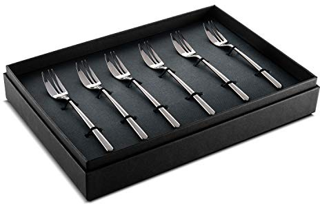 MEPRA Flatware-Dessert-Forks, Silver