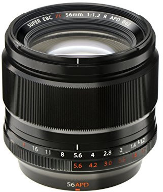 Fujifilm XF 56mm f/1.2 R APD - Objetivo para Fujifilm X (Distancia Focal Fija 56 mm, Apertura f/1.2-16, diámetro: 62 mm), Negro