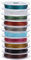 PH PandaHall 10mm 0.38mm Jewellery Wire, 10 Colors Beading Metal Craft Wires Stainless Steel Tiger Tail for Jewellery Bracelet Making Floral Stone Wrap