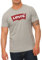 Levi's Herren Graphic Set-In Neck T-Shirt, Batwing Logo, Grey, L