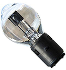 Xfight-Parts Birne 12V 35/35W Bilux Sockel BA 20d Scheinwerfer mit E-Marke JSD50QT-13 4Takt 50ccm MBK NITRO LC 50