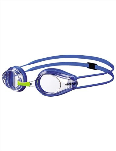 ARENA Unisex - Bambini e Ragazzi Occhialini da Gara, Multicolore (Clear/Blue/Blue), Taglia Unica