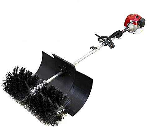 DiLiBee Gasbetriebene 2,3HP 52CC Schneefräse, 60cm Bürstenbreite, 1,7kW