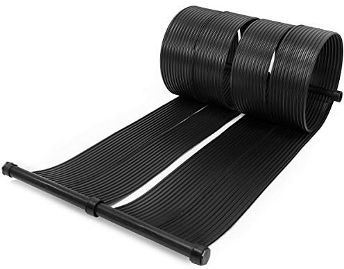 XtremepowerUS 90105-V 24 x 10' ft Inground/Above Ground Swimming Pool Solar Panel Heating System Spa Heater, Black