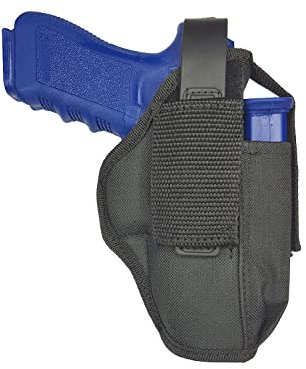 5-56.de AK05 Nylon Gürtel Holster für Glock 34 mit Mag Halter schwarz