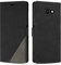 SONWO Hülle für Galaxy Xcover 4S, Premium PU Leder Handyhülle Flip Case Wallet Lederhülle Silikon Schutzhülle Klapphülle für Galaxy Xcover 4S, Schwarz