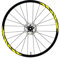 DualColorStampe Adesivi Compatibili con CUBE Cerchi Bici 26'' - 27,5'' - 28-29'' Pollici Ruota Bici MTB Bike Stickers Cerchi MTB B0062 (28-29'' Pollici, Giallo Fluorescente)