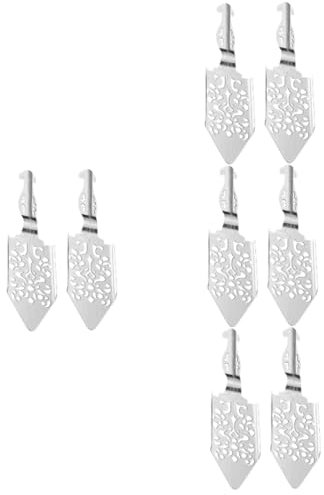Alipis 8 Pcs Absinthe Spoon Multitools Absinthe Fountain Dripper Absinthe Glasses Punch Tool Multi-Function Wormwood Spoon Retro Absinthe Household Stainless Steel Ice Tray